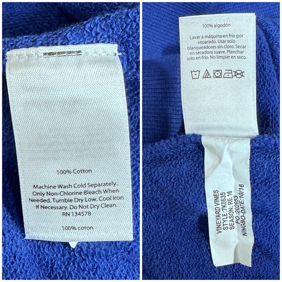 Child’s Vineyard Vines Shep 1/4 Zip Pink Stripe [6029] - Picture 9 of 9